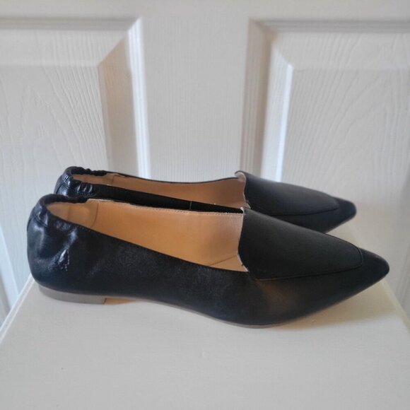 Hush Puppies Classic Black Loafers - Picture 2 of 8